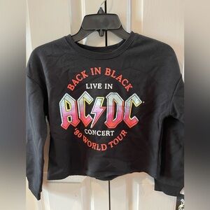 Art Class Girls' Cropped 'ACDC' Sweatshirt